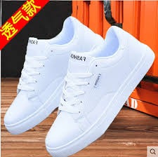 White sneakers
